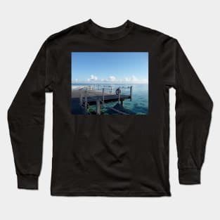 Birds looking out to sea Long Sleeve T-Shirt